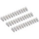 3Pack Screw 12 Terminal Block 3A 12 Dual Row Type U Wire Connector